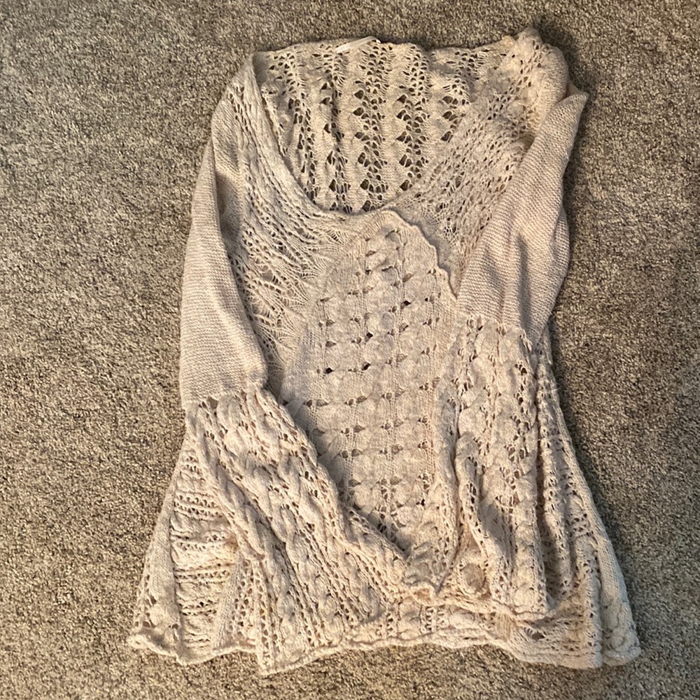 Free people sweater.